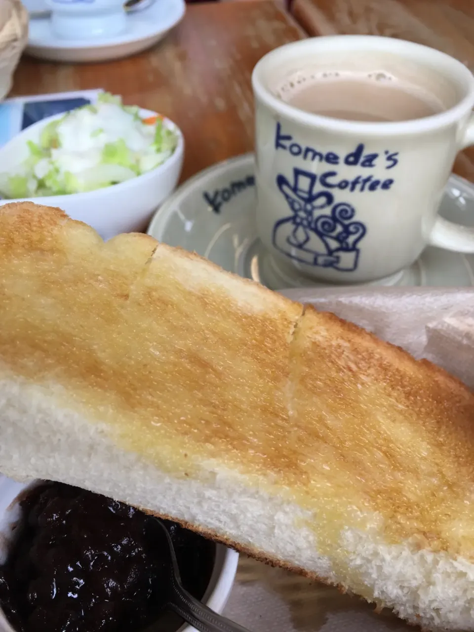 コメダ珈琲でモーニング☕️
福岡にもあるんだけどね😂|さくたえさん