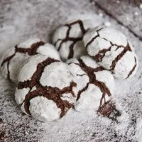 Chocolate Crackle Cookies|Carolineさん