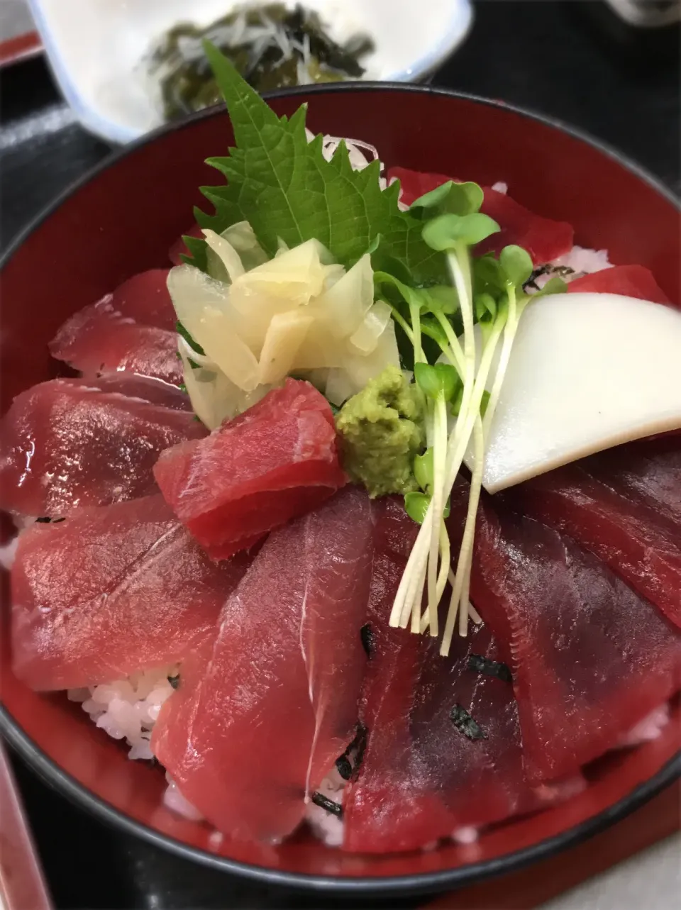 鉄火丼  1200円別|料理長さん