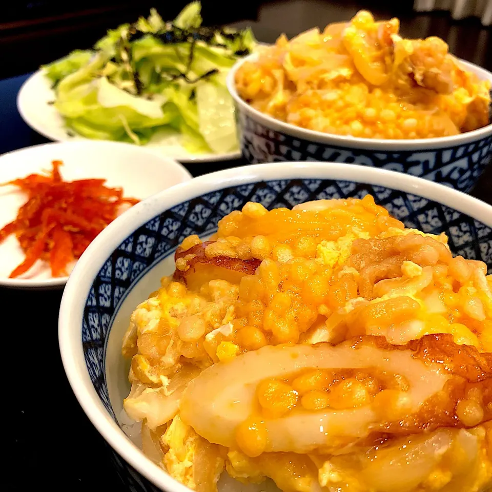 Snapdishの料理写真:ちくわたぬき丼|ヨッチャンさん