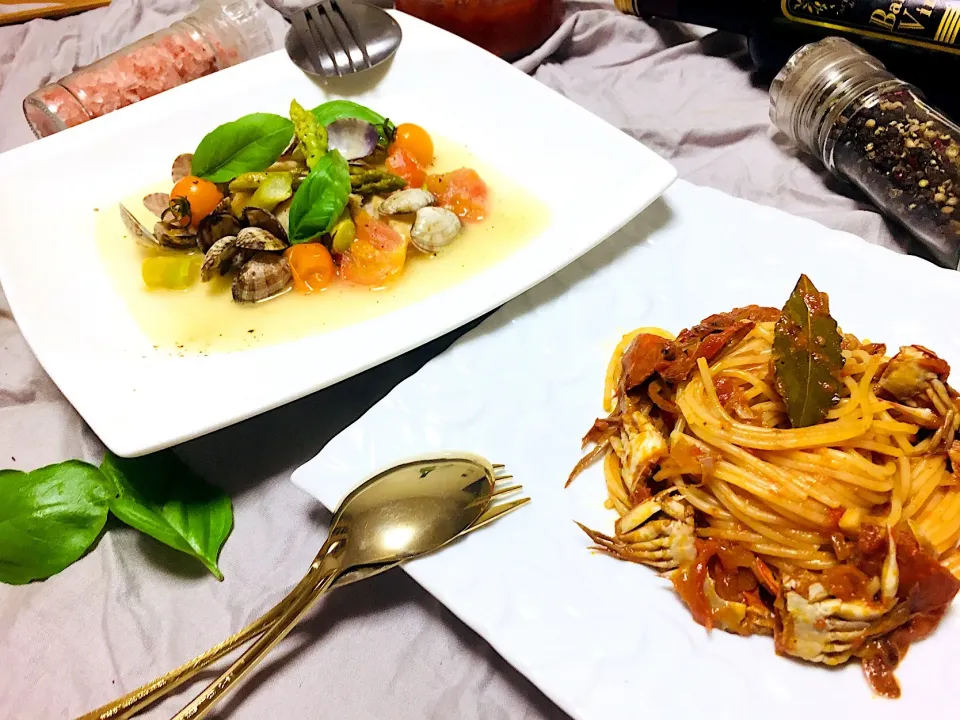 Italian dinner at home|Masakiさん