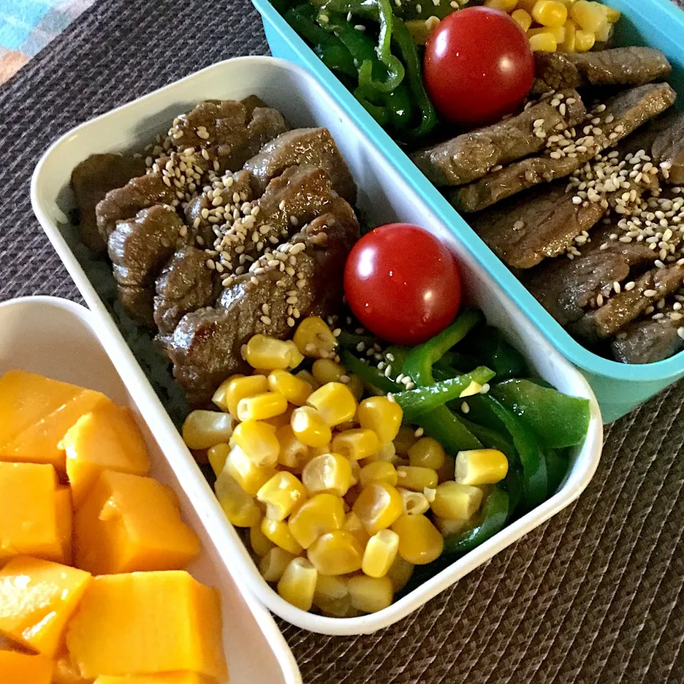 娘たちの夏休み弁当〜焼肉丼|yukoさん