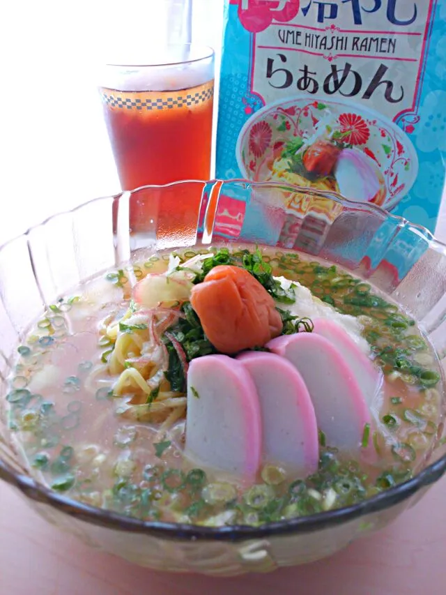 **梅冷やしUME HIYASHI RAMENらぁめん**|みるくここあさん