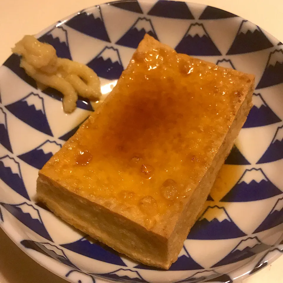 Snapdishの料理写真:厚揚げ(◍•ڡ•◍)❤|いつみさん