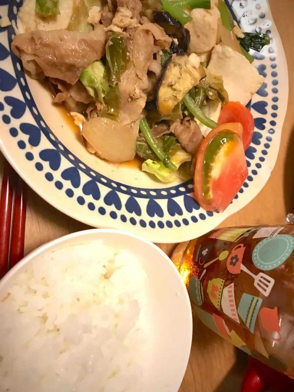 豚肉と豆腐と野菜のポン酢炒め煮|まみみさん