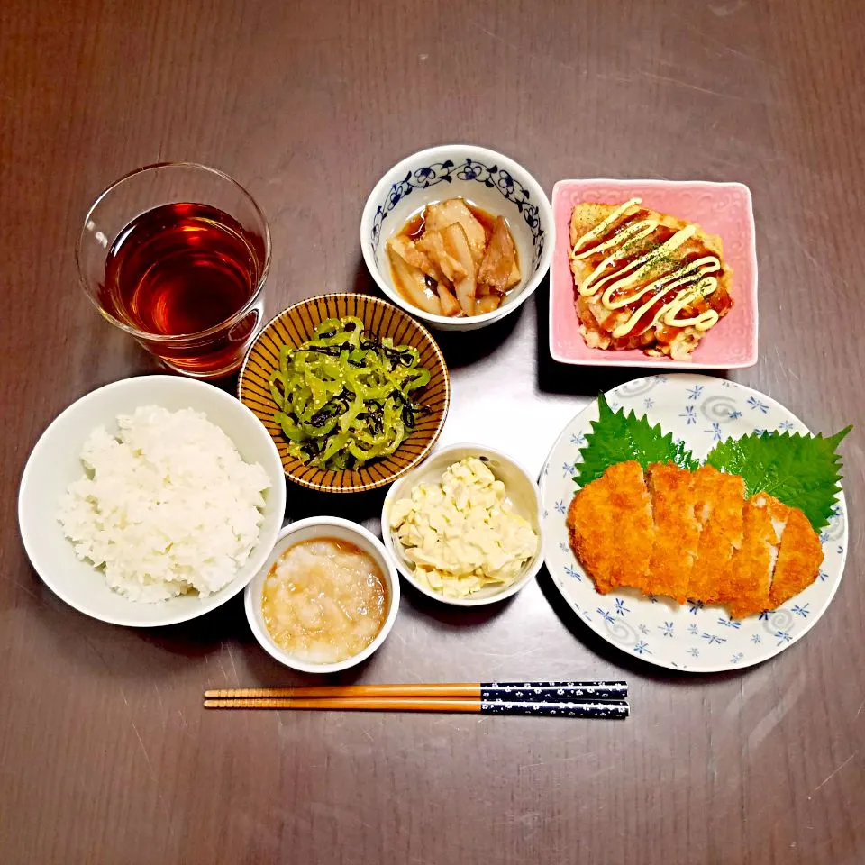 2種味の豚カツの夜ご飯♡|Mami.Nさん