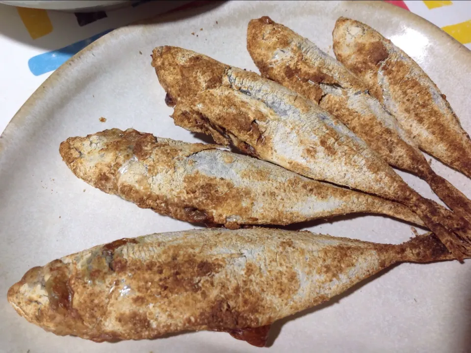 小アジの唐揚げ
ノンフライヤーだと見た目がイマイチ！|shozuuさん