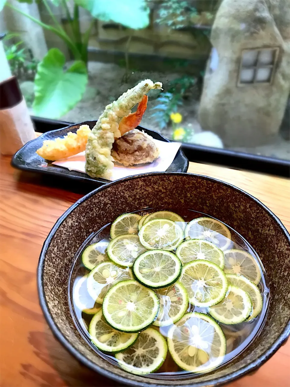 Snapdishの料理写真:冷やしすだちそば|キンリサさん