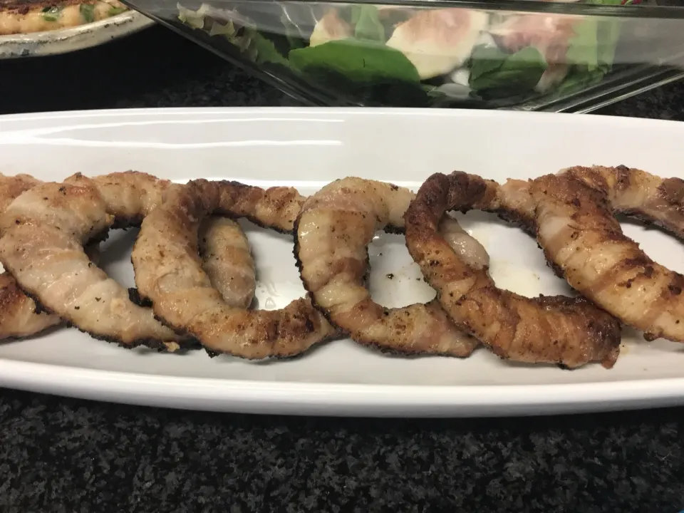 Snapdishの料理写真:玉ねぎお肉巻き|kanさん