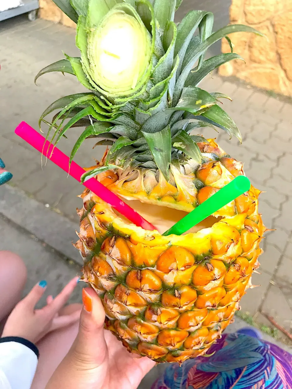 Snapdishの料理写真:パイナップルスムージー #パイナップル  #🍍  #スムージー|かれんさん