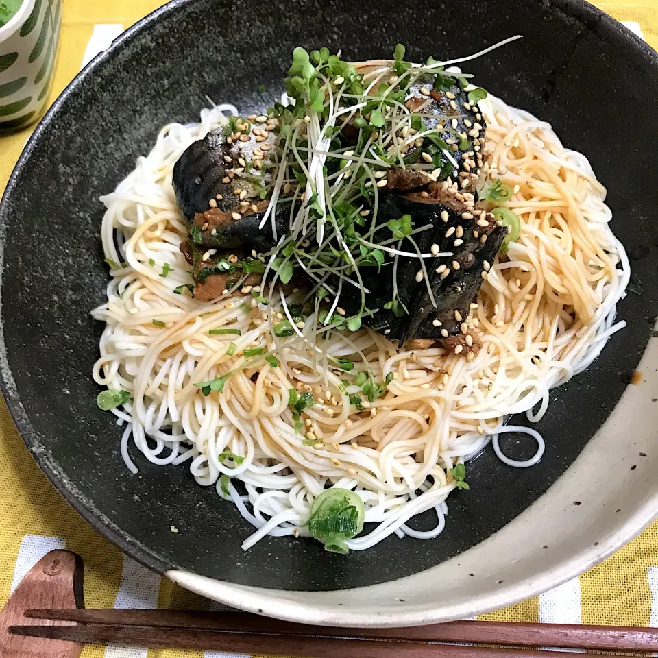油そば風そうめん|あさかさん