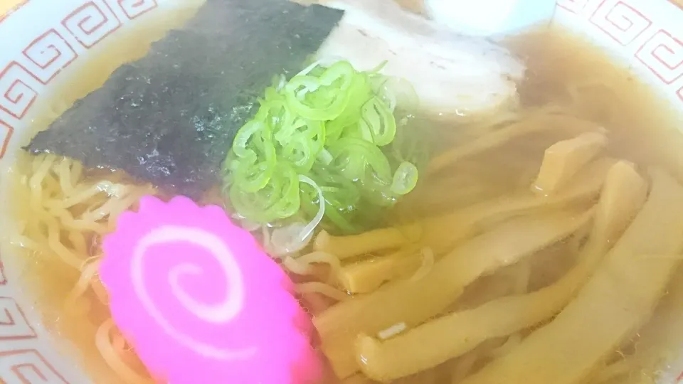 Snapdishの料理写真:【帰省麺：青森県八戸市】食処 味まる の 中華そば＠八戸 18120|大脇さん