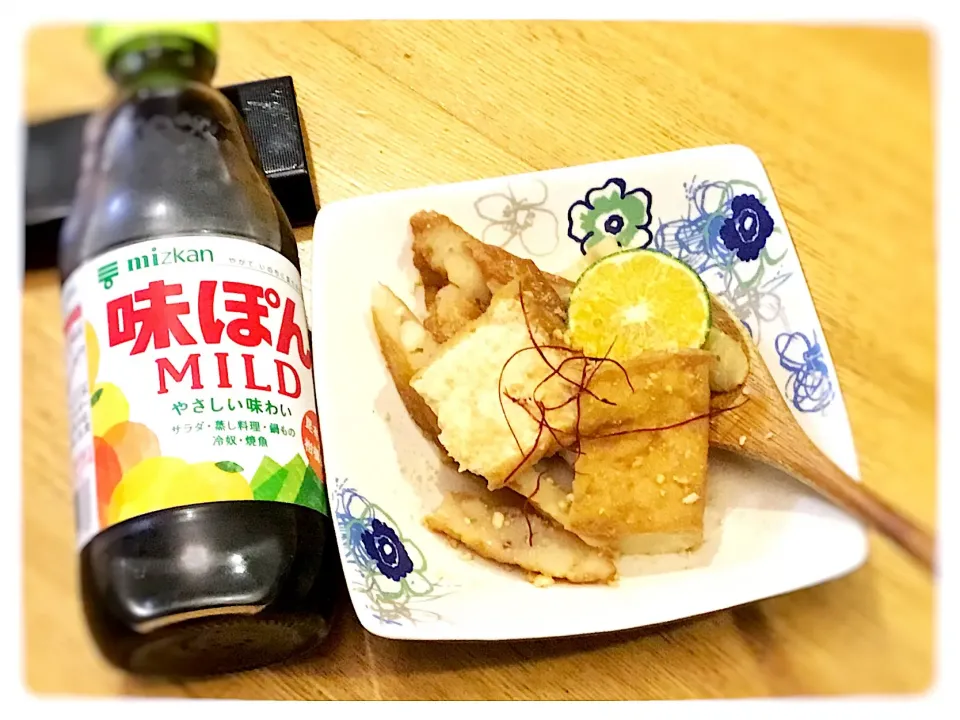 厚揚げと味ぽんMILDの煮炒め|Arikomamaさん