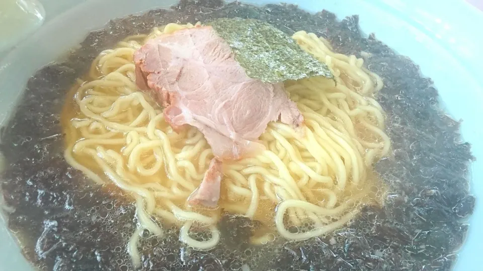 Snapdishの料理写真:【帰省麺：青森県八戸市】ラーメンショップ長苗代店 の のりラーメン中＠八戸、長苗代 18121|大脇さん