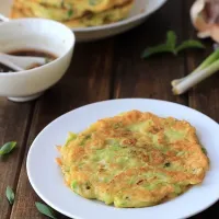 Snapdishの料理写真:Zucchini Pancakes Chinese Style|💕Food Love💕さん