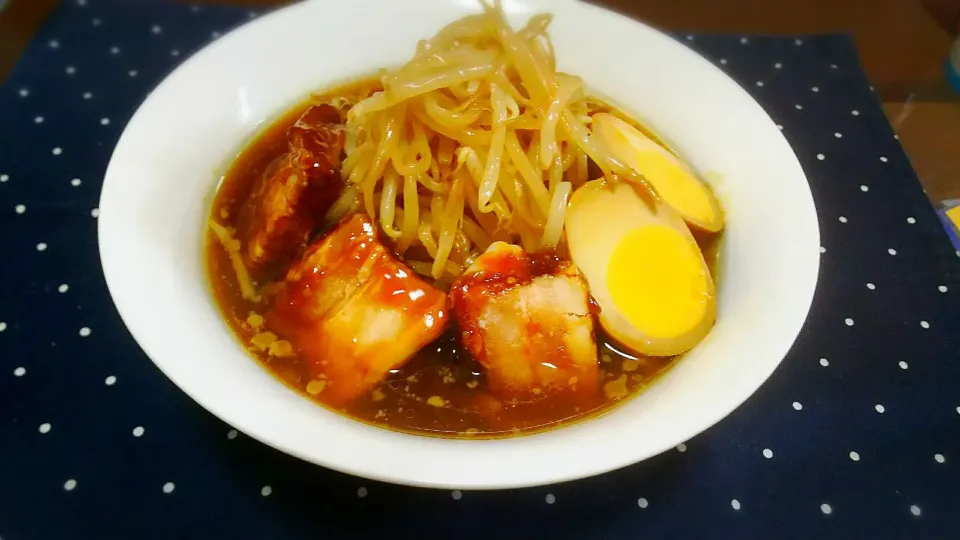 休日ブランチラーメン。|こいけさんさん