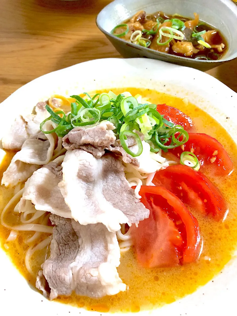 冷やしゴマだれうどん〜♡|ちゃこまろんさん