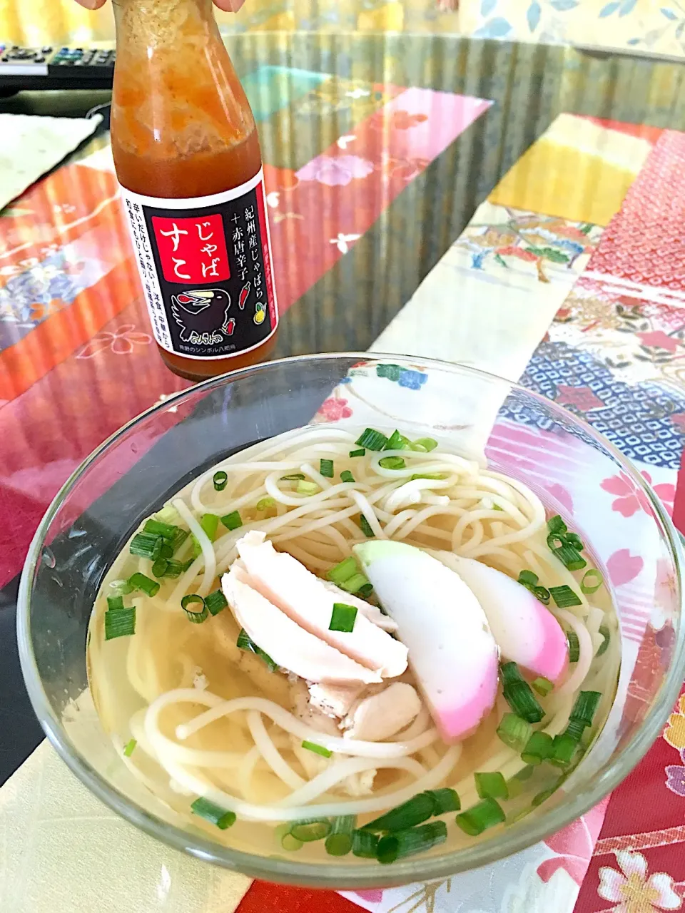 半田素麺  鶏ハムで冷やし麺|プクママさん