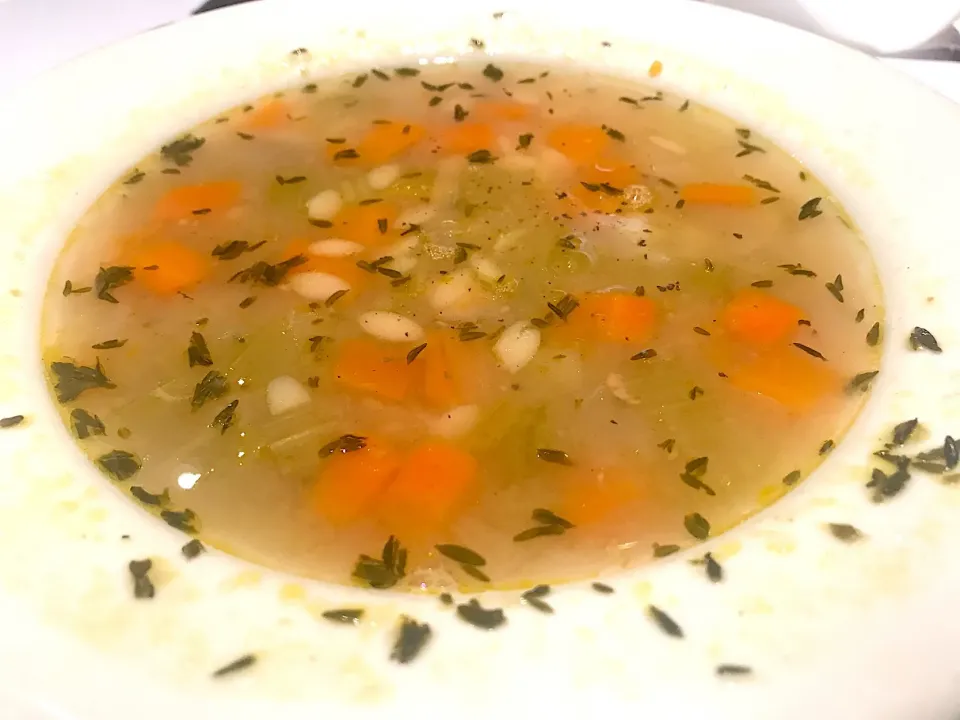 Red carrot and onion soup|Sky Blueさん