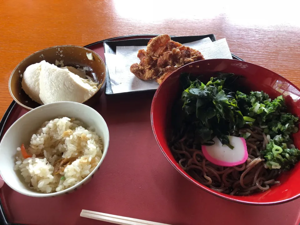 Snapdishの料理写真:大山蕎麦定食|hide☆さん