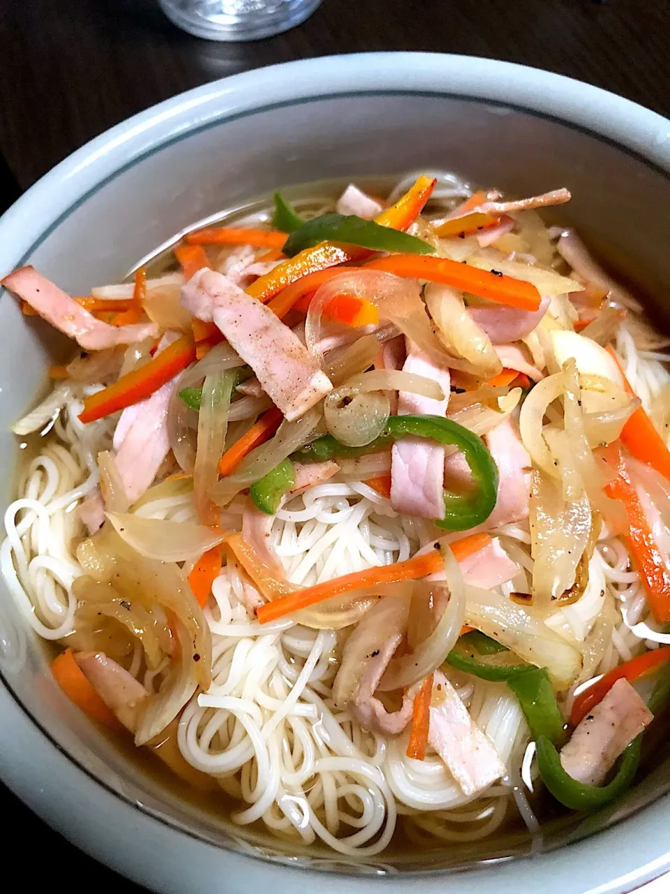 炒め野菜のせ にゅうめん|Rie Kobayashiさん