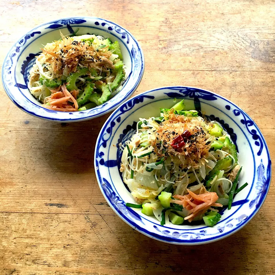 日曜日の昼ごはん‼︎ 12 August
 #日曜日  #日曜日の昼ごはん  #お昼ごはん  #昼ごはん  #ランチ  #lunch  #素麺チャンプルー  #ゴーヤーチャンプルー  #野菜たっぷり   #ふたりごはん  #ふたりぐらし|Yoshinobu Nakagawaさん