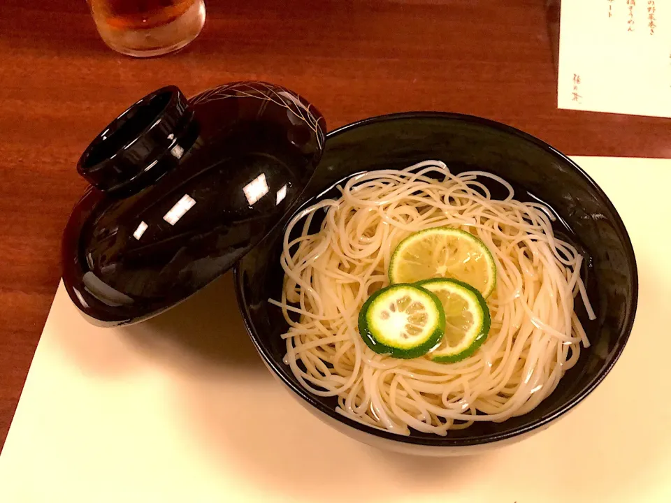 酢橘そうめん|藤川泰さん