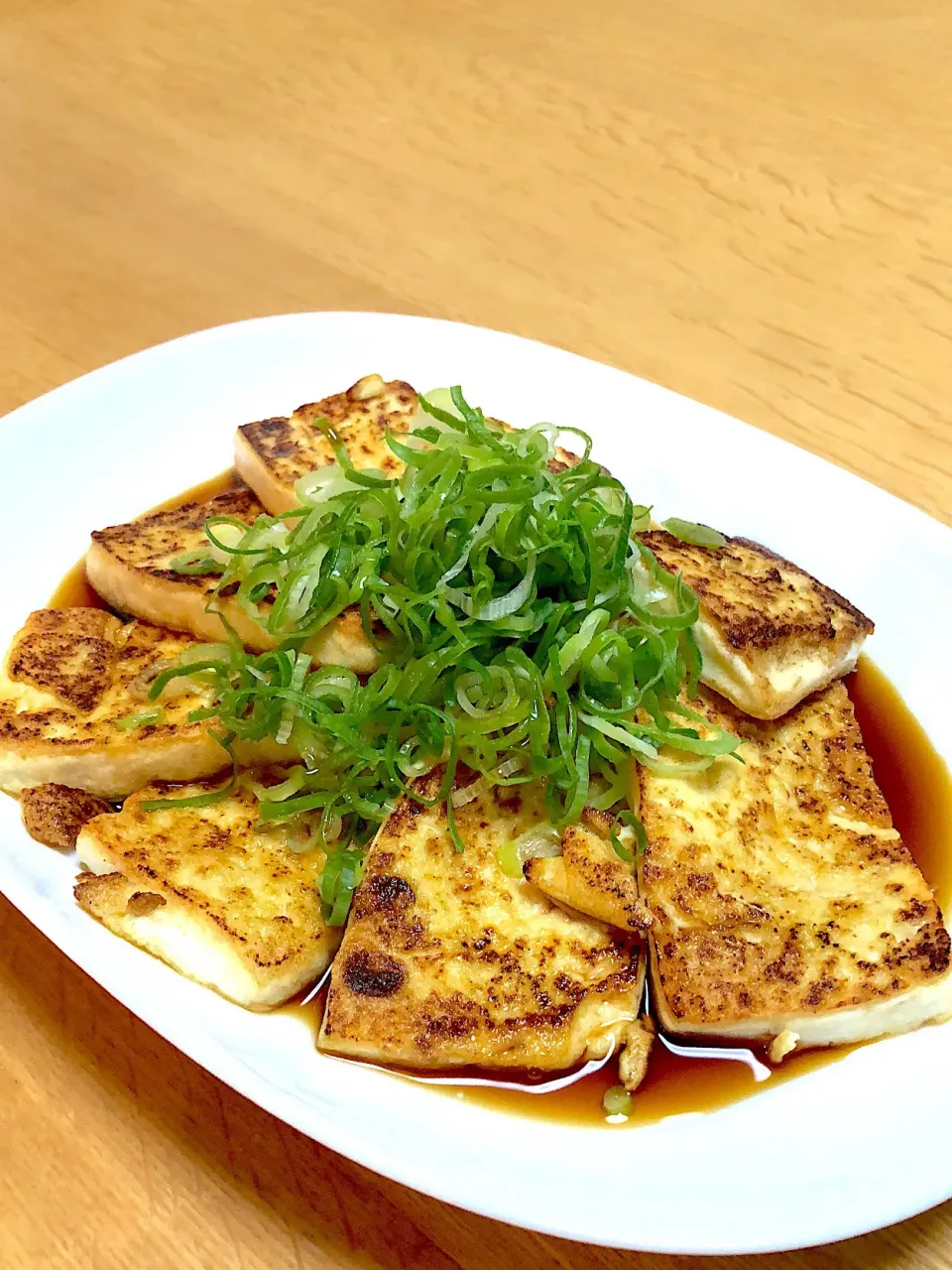 焼き豆腐ぽん酢がけ|永井 元章さん