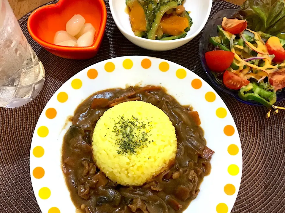 カレーセット|ゆうかさんさん