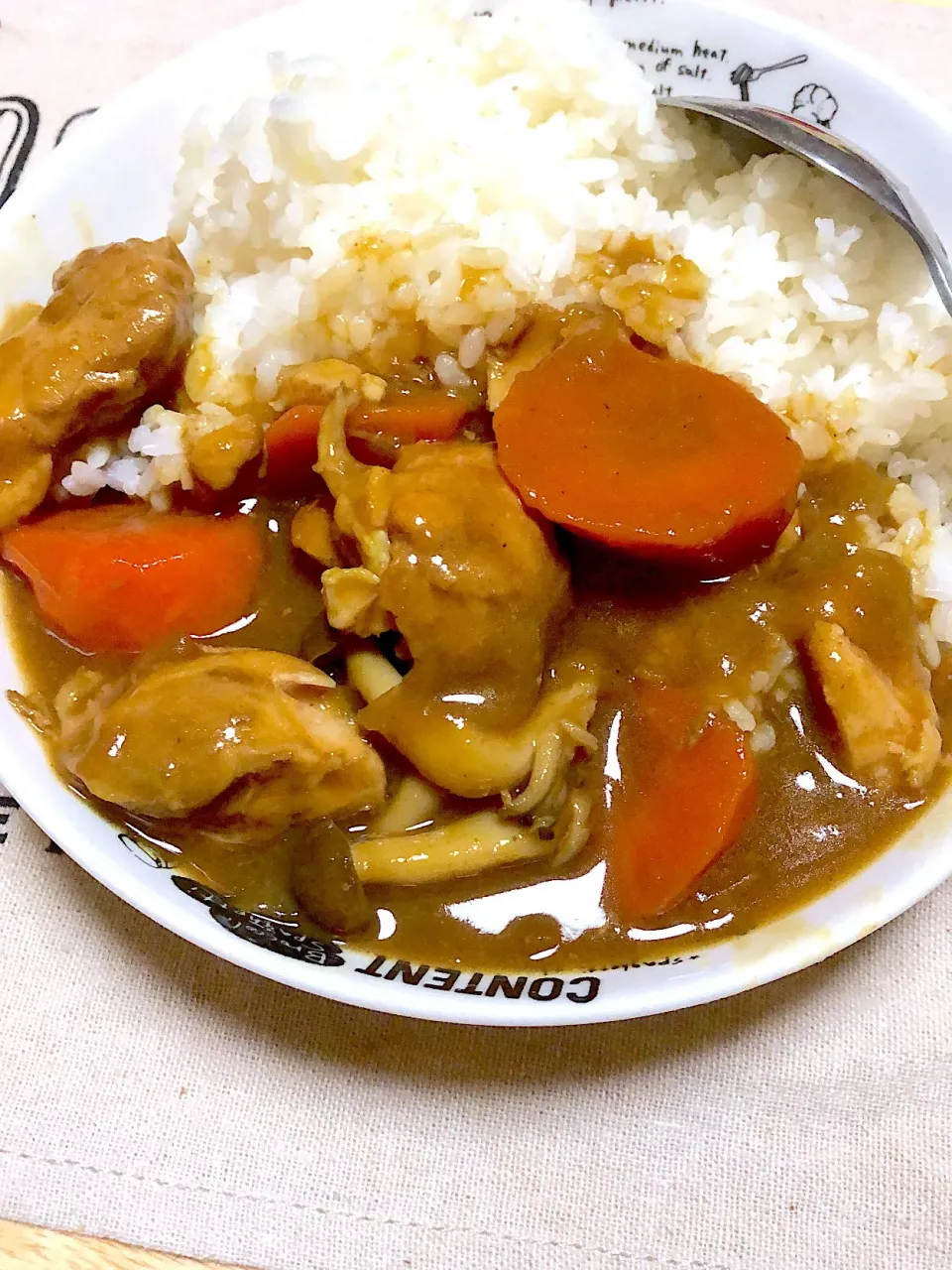 Snapdishの料理写真:チキンカレー|チビすけさん