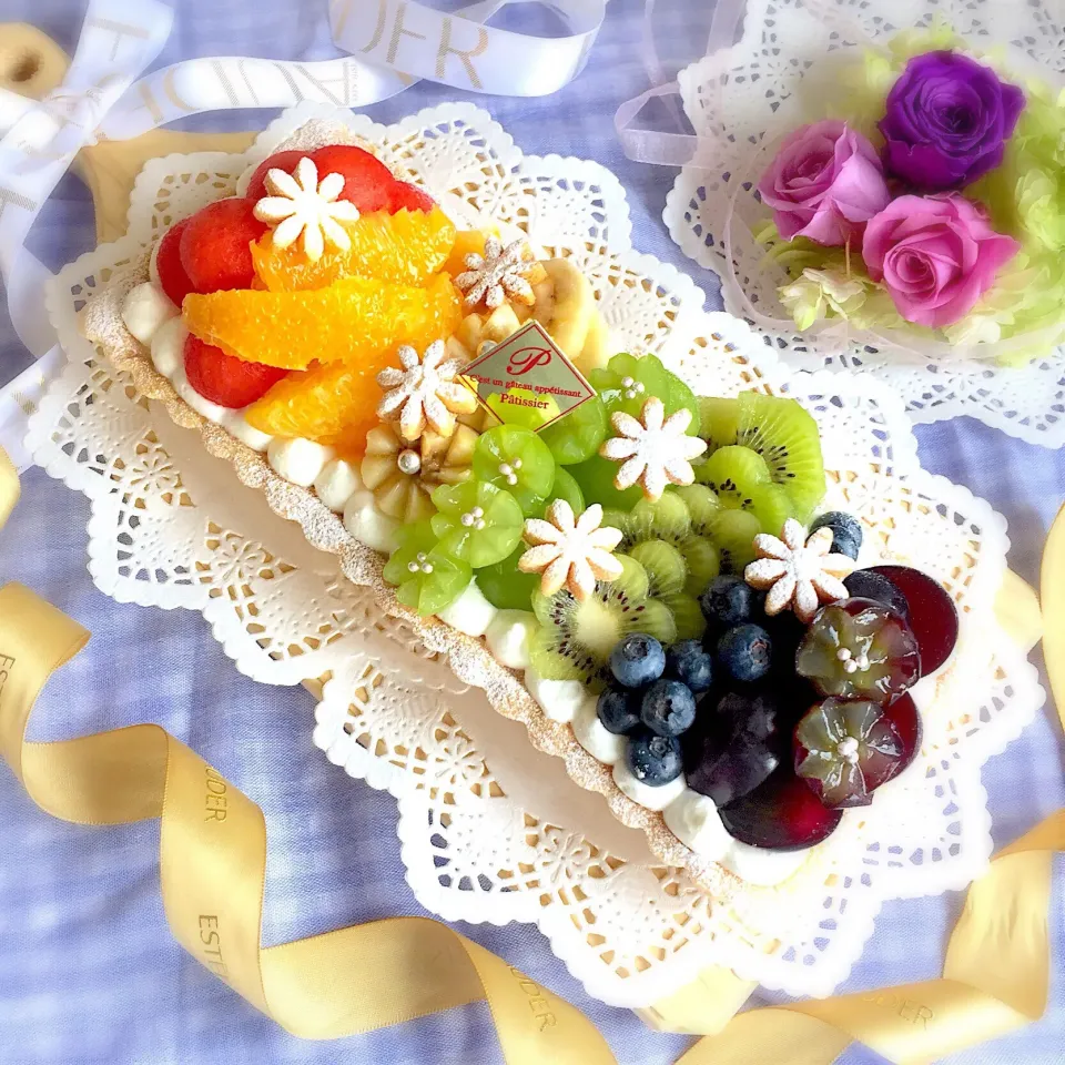 Snapdishの料理写真:🌈レインボータルト🌈✨|lily_lily821さん