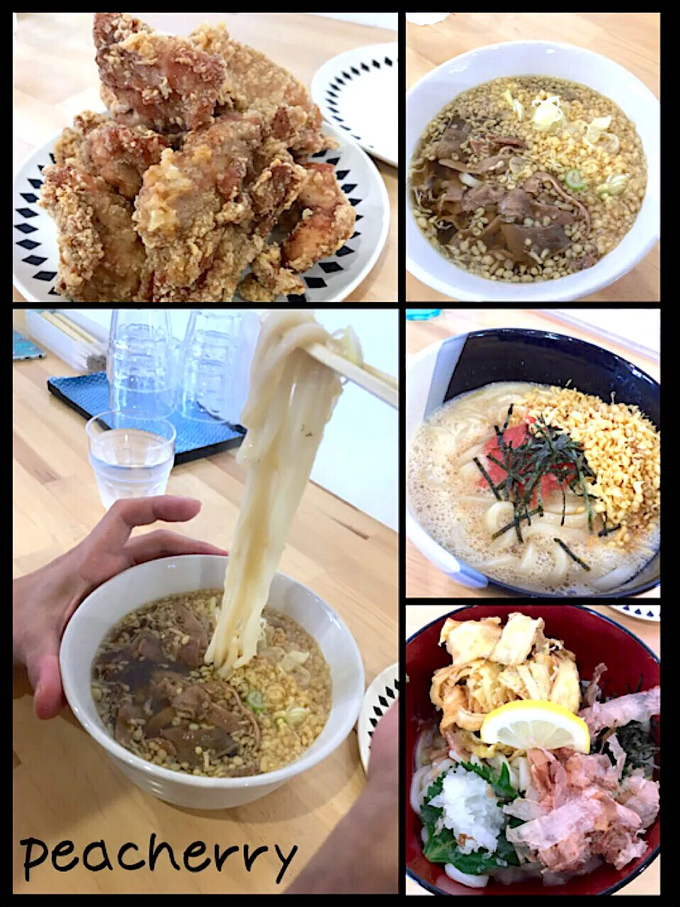 Snapdishの料理写真:お昼はうどん😊名前忘れたー💦|☆ぴ〜ちゃん☆さん