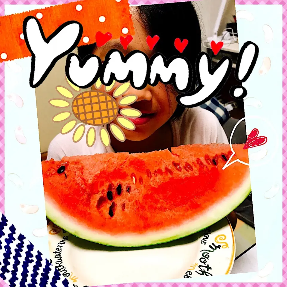 尾花沢のスイカ🍉|もっさんさん