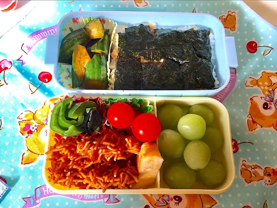 Snapdishの料理写真:2018/8/14学童弁当🍱|garnetさん