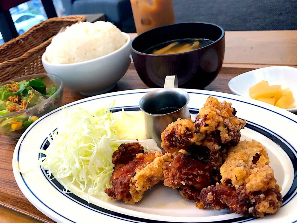 鶏唐揚げランチ(*´꒳`*)☆|Masa♂さん