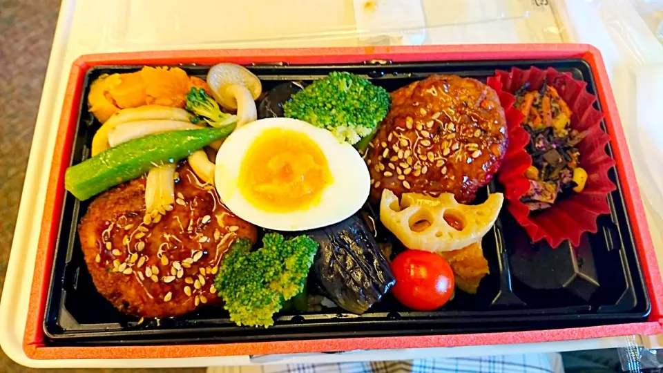 豆腐バーグ弁当|pinknari🐰🌈さん