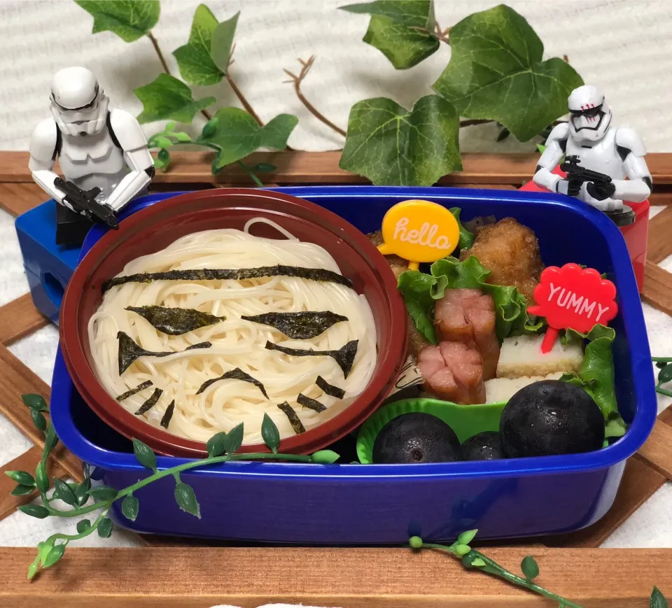 ストームトルーパー風お素麺弁当|tsumuchiさん