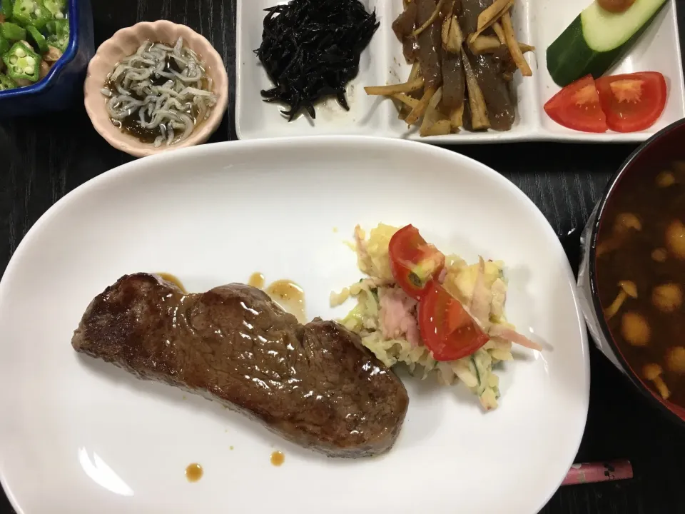 牛ヒレ肉の柚子胡椒ソース掛け|バジルママさん