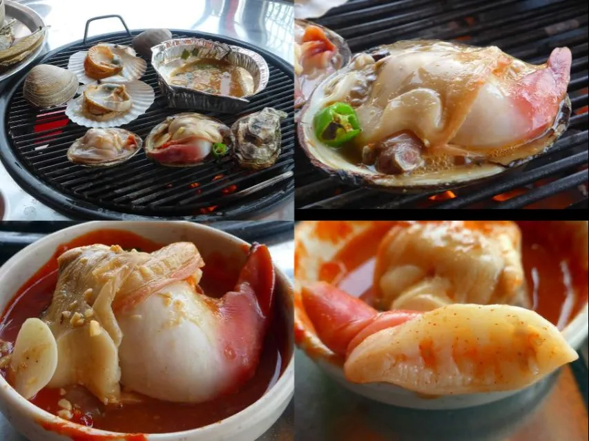 grilled seafood @ Soraepogu fish market|steven z.y.さん