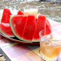 夏といえば…やっぱり🍉|ᎽᎾᏦᎾさん