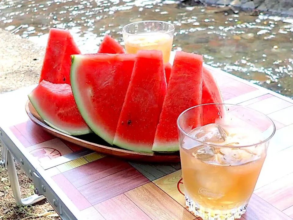 夏といえば…やっぱり🍉|ᎽᎾᏦᎾさん