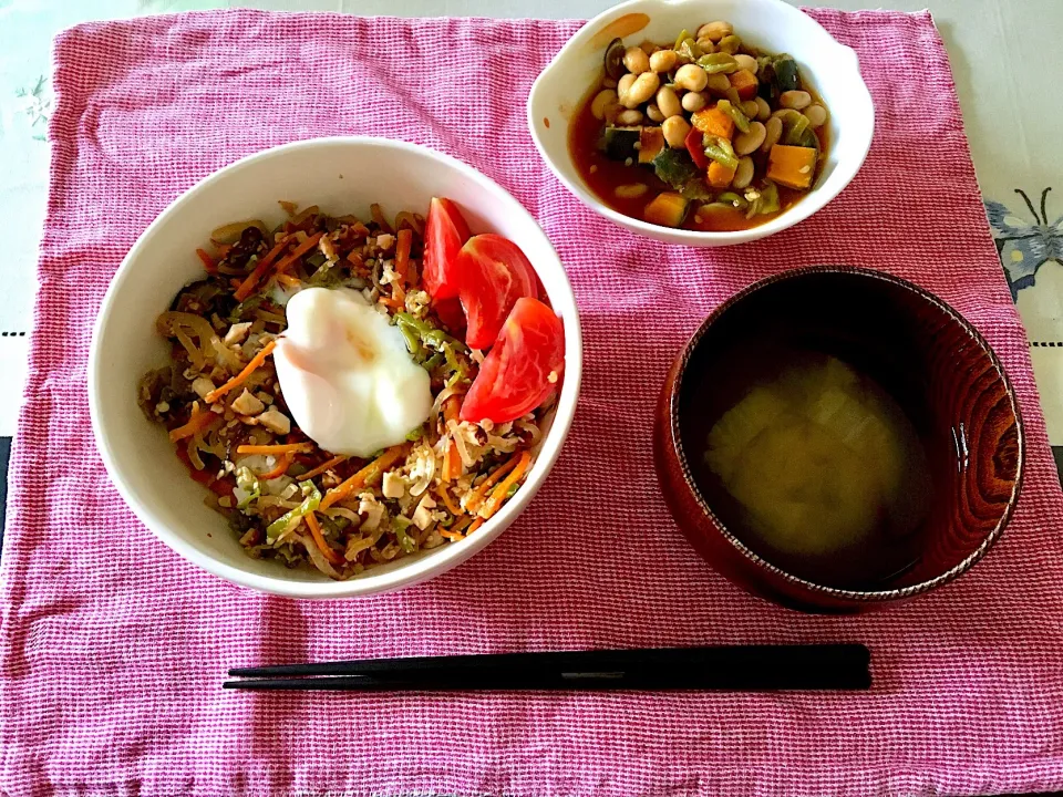 さっぱりベジチャプチェ丼のご飯|みよさん