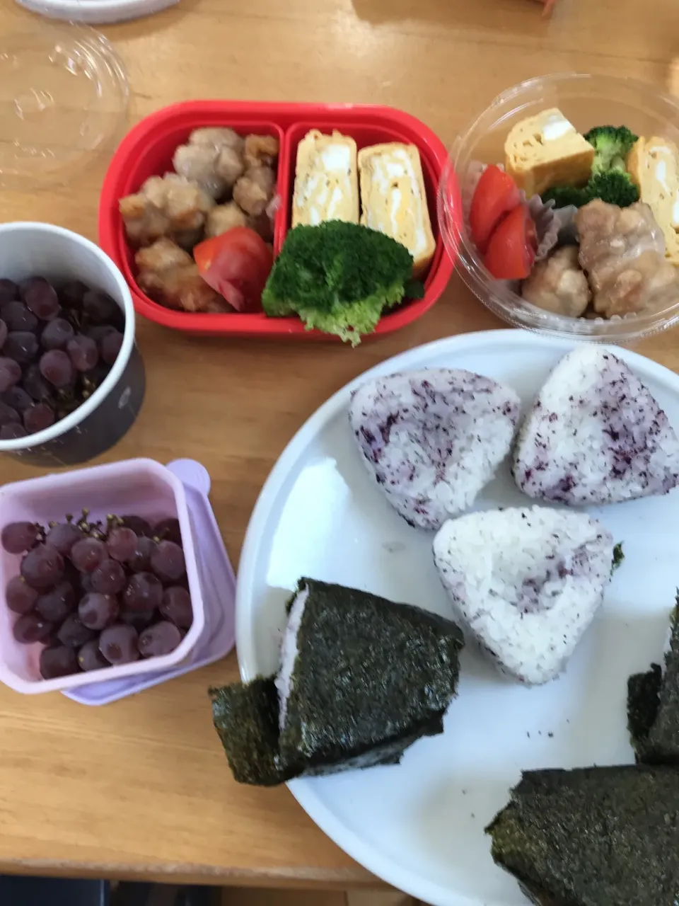 今日のお弁当   二人分 #🍱  #lunchbox  #お弁当|かれんさん