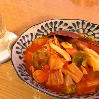 Snapdishの料理写真:なんちゃって脂肪燃焼スープ|( ˊ̱˂˃ˋ̱ )さん