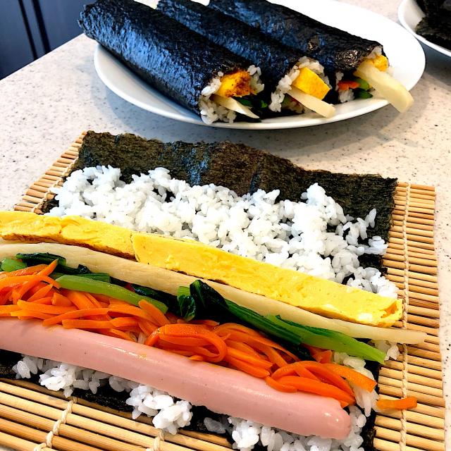 キンパ 魚肉ソーセージのレシピと料理アイディア32件 Snapdish スナップディッシュ