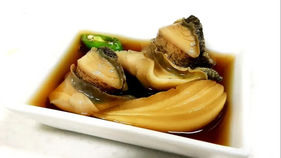 sea snails in soy sauce|steven z.y.さん