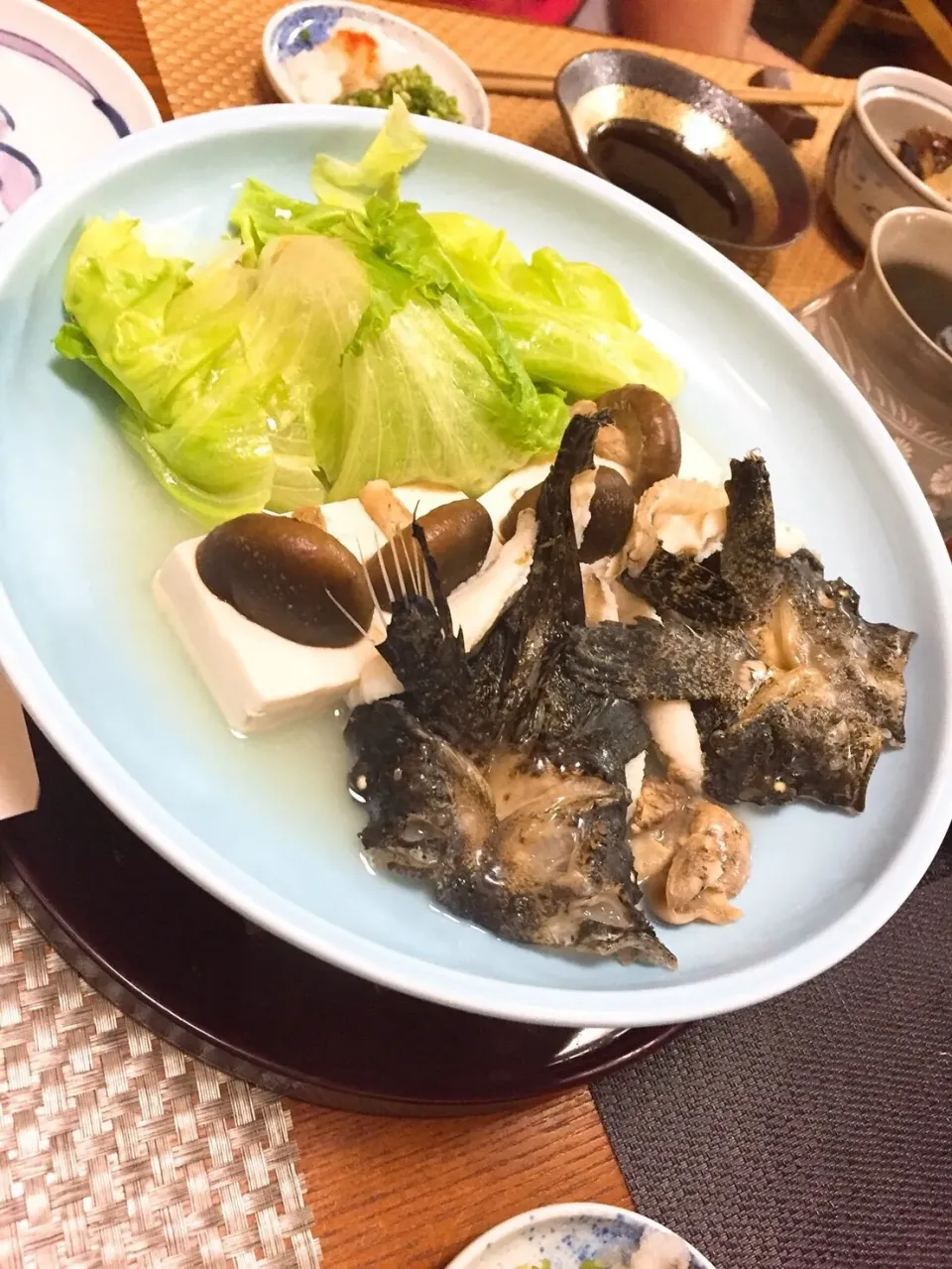 これは珍しい👀😋
オコゼの酒蒸し🐟😻❣️|アライさんさん