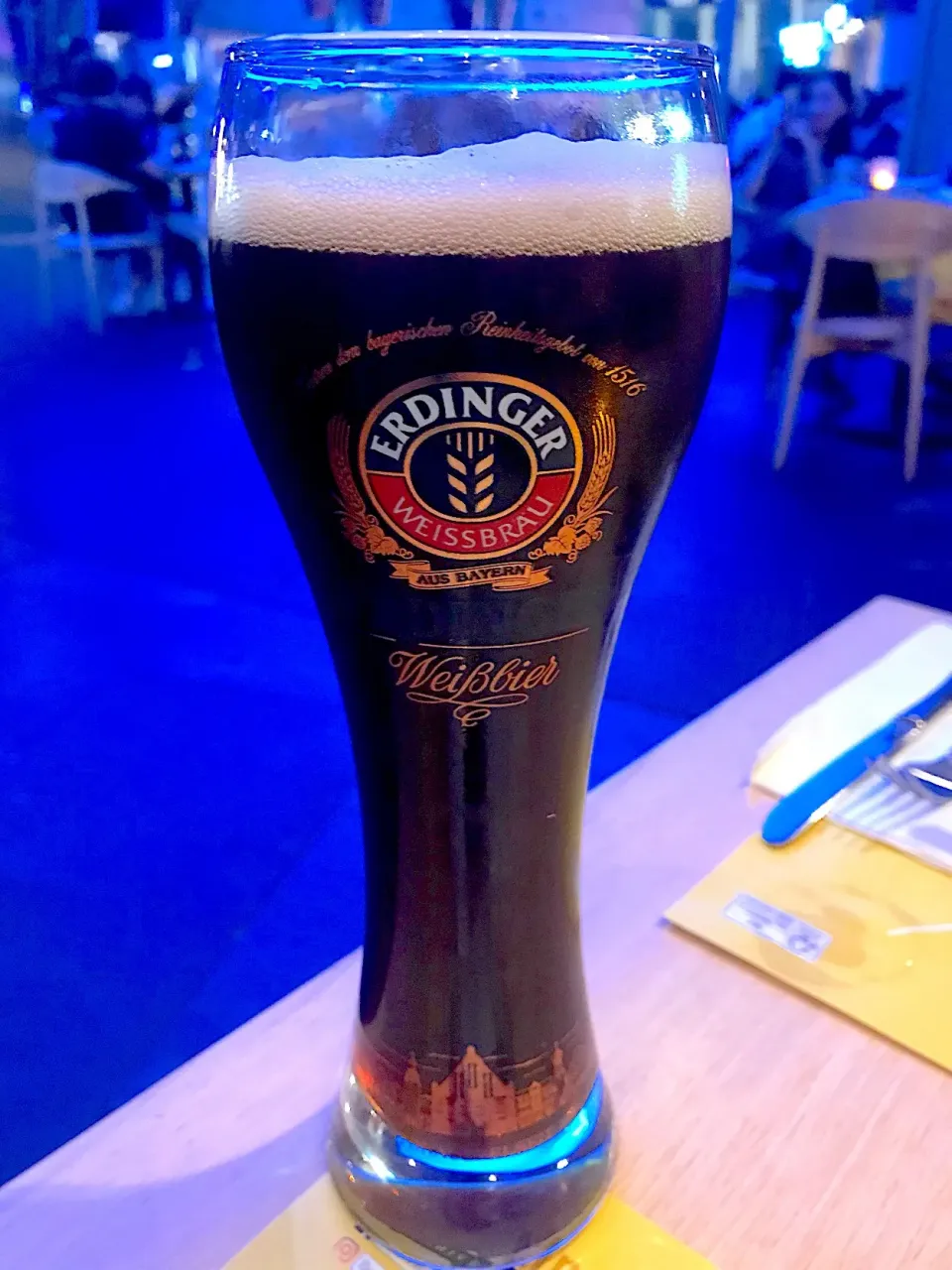 Erdinger dunkel|Sky Blueさん