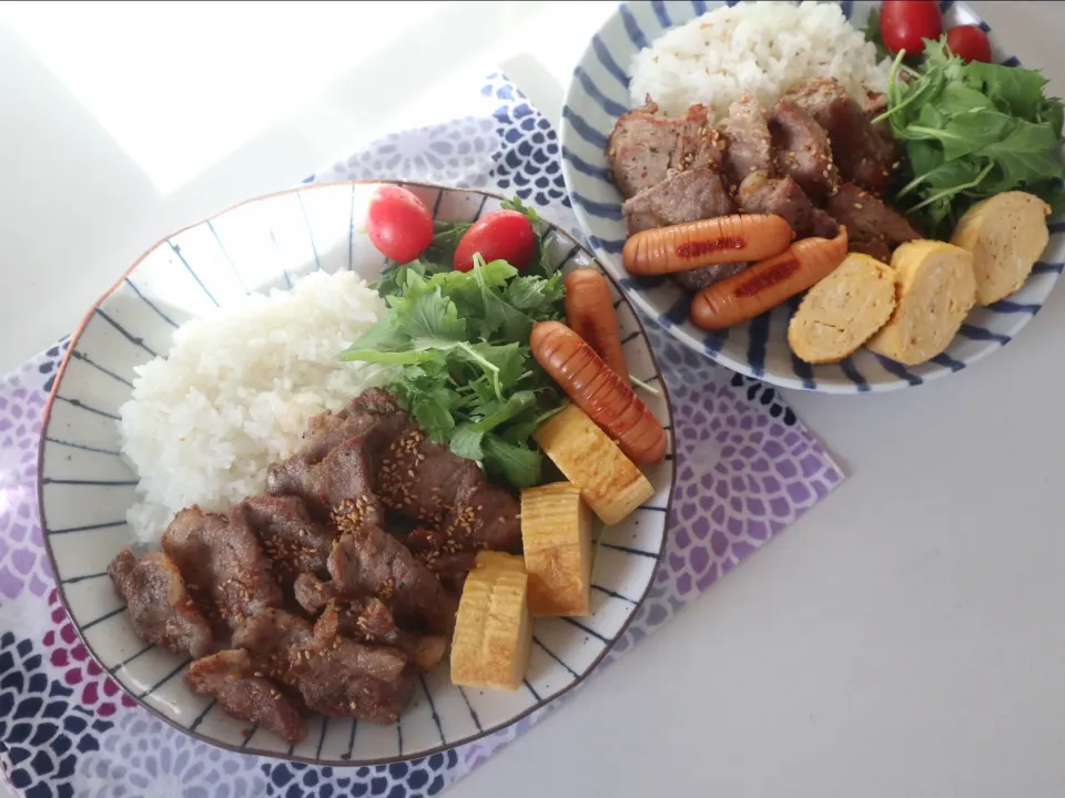 夏休み置きランチ15日目🌴
スタミナトンテキ丼💪|なかじー。さん