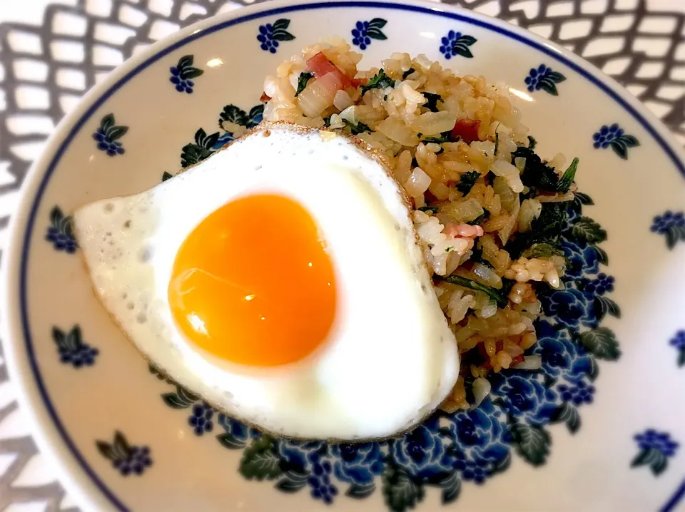 夏休みの朝ごはんは炒飯|ゆきさん